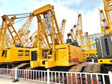 XCMG Factory Second Hand Crawler Crane Dynamic Compaction Lifting Machinery XGH350A in Stock